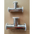 3A 304/316L Sanitary Stainless Steel Clamped Equal Tee